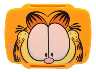 Lunchera Box Recipiente Con Divisiones Garfield Gato Escolar Gf118