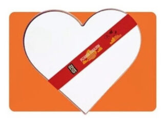 Pizarra Blanca De Madera Para Marcador Corazón Fugi Dibujo
