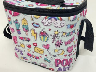Lunchera Térmica Escolar Pop Art Neoprene Uggla 20x22cm Pop Art