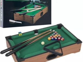 Juego Pool De Mesa Mini Niños De Madera 50 X 30cm Juguete