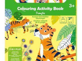 Libro De Actividades 6 Lápices Stickers Juegos Dibujo Arte Ch201741