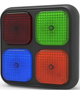 Juego De Memoria Kaichi 4 Colores Con Luz Compacto Ideal Viaje