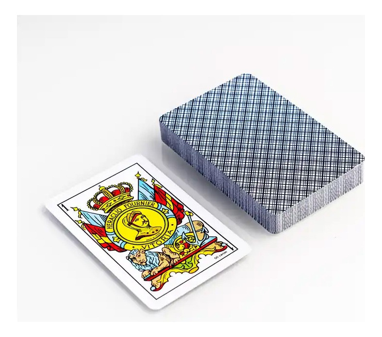 Baraja Cartas Española Nº35 En Celofán 50 Cartas Fournier Reverso Rojo - Imagen 6