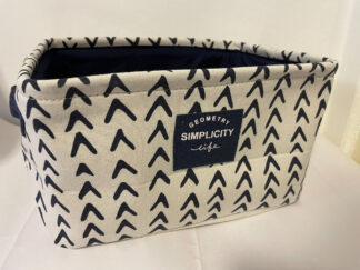 Canasto Organizador De Tela Cesto Cajón 28,5 X 17,5 X 20cm