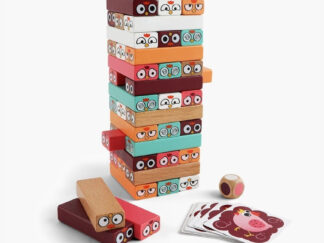 Jenga De Pajaritos Torre De Madera Y Colores Top Bright