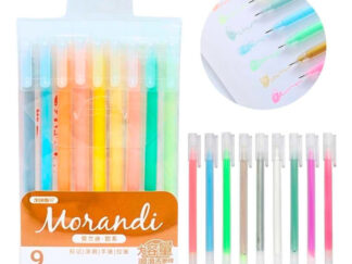 Bolígrafos Morandi X 9 Unidades Colores Gel Lapicera 27771 9 Colores