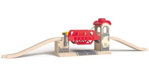 Puente Levadizo Juego De Trenes Tren De Juguete Hape