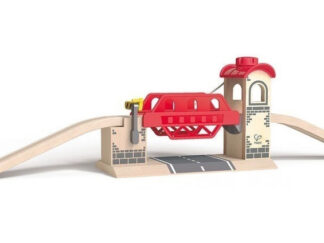 Puente Levadizo Juego De Trenes Tren De Juguete Hape