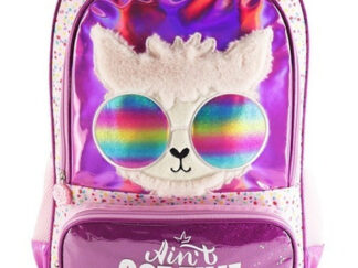 Mochila Escolar Talbot School Gang 18 Pulgadas Rosa Infantil Llama