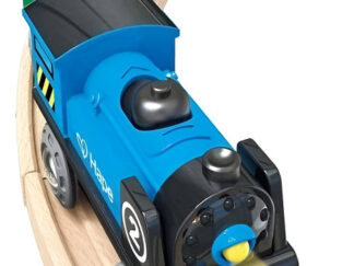 Tren De Carga Locomotora + Vagones A Pila Juego Juguete Hape De Carga