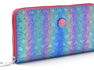 Fichero Candy Corazones Smile 10x19,5cm Billetera Pu Skora