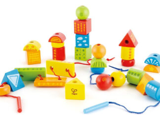 Juego De Formas Para Enlazar Juguete Didáctico Hape Madera