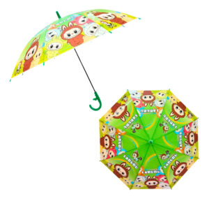 Paraguas Infantiles Labubu Plegable Juguete Lluvia 50cm