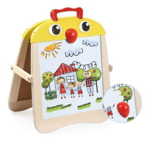 Pizarra Portatil De Tiza Y Marcador Top Bright