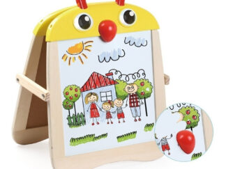 Pizarra Portatil De Tiza Y Marcador Top Bright