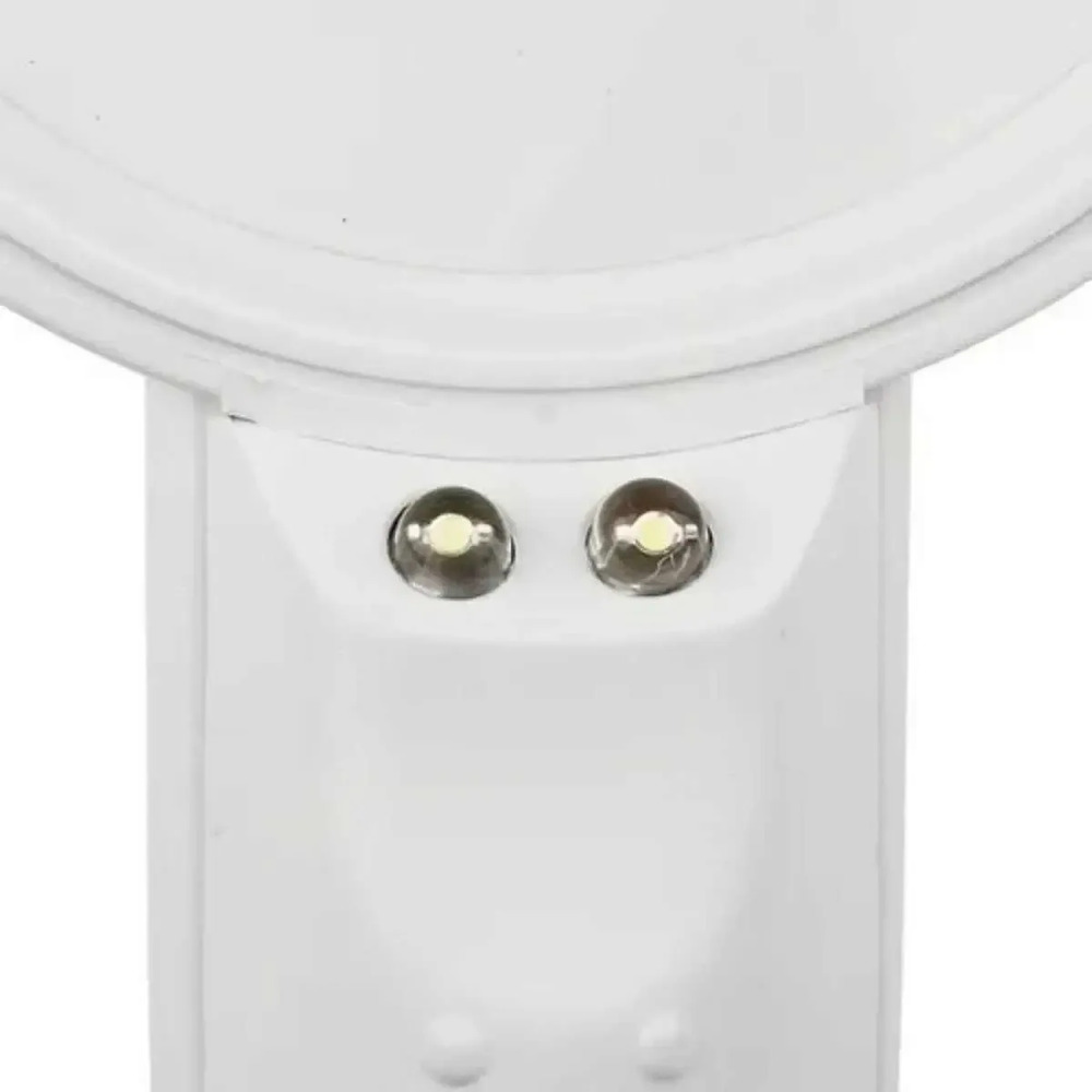 Lupa De Mano Multiple 5x Aumento Con Luz Led A Pila 50 Mm - Imagen 3