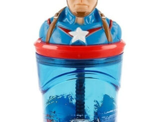 Vaso Infantil Estatuilla Capitán América Avengers Sorbete Sp467