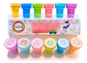 Set Sellos De Naturaleza X6 Juego Juguete Souvenir Regalo 24933