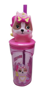 Vaso Infantil Simones Estatuilla Figura Sofía Con Sorbete