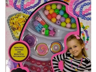 Kit Bijouterie Toyland Para Hacer Collares Y Pulseras 200 Piezas