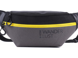 Riñonera Deportiva Wanderlust 3 Cierres Active Pu 40x17cm