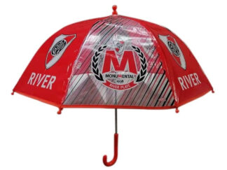 Paraguas Infantiles River Plate 17 Plegable Lluvia Niños