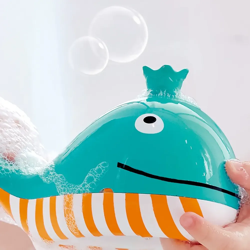 Hape Ballena Que Sopla De Burbujas | Juguete De Chorro De B. Color Multicolor - Imagen 7