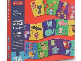 Rompecabezas Números Letras Puzzle 36 Piezas Juego Didáctico