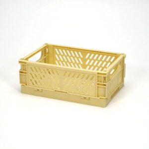 Canasto Organizador Plástico Plegable Apilable Cajón 15x10cm