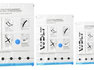 Bolsa Al Vacio Guardado Ropa Set X3 50x70 + 70x100 + 80x120