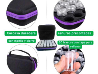 Accesorios De Pintura De Diamante Estuche 30 Frascos Diamond