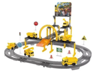 Set Estación De Construcción Juguete Pista Rampa Vehículos