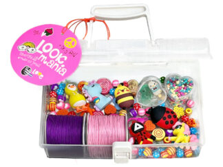 Set Valija Arma Pulseras Dijes Charms Bijouterie Juguete
