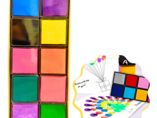 Set X 20 Almohadillas De Color Para Sellos Juego Juguete 25501