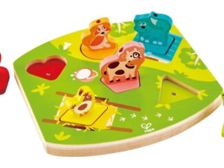 Juego Didactico Puzzle Con Sonido Animales De Granja Hape