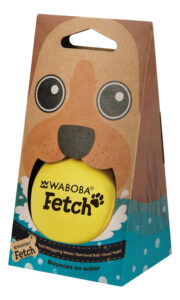 Waboba Fetch Pelota Rebota En Agua Para Perro Amarillo