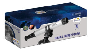 Telescopio Mini 300x30 C/ Trípode Kit Descubrimiento Juguete 2249