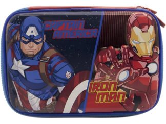 Cartuchera Avengers 2 Cierres Goma Eva Sp119 Original 3d Varios Goma Eva