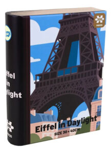 Rompecabezas En Bookbox 300 Pz Torre Eiffel 30x40cm Puzzle