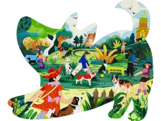 Rompecabezas Infantil Forma Perrito 150 Piezas Puzzle Perro