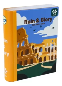 Rompecabezas En Bookbox 300 Pz Coliseo Roma 30x40cm Puzzle