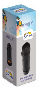 Monocular Magnific De 15x, Negro Para Observación Y Aventura