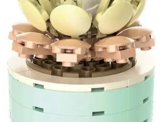 Mini Bloques Plantas Con Flores Para Armar Construir Juguete Cantidad De Piezas 80 Versión Del Personaje Flor De Loto