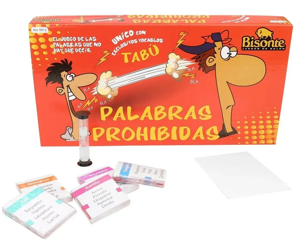 Juego De Mesa Bisonte Palabras Prohibidas - Imagen 2