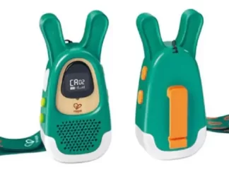 Walkie-talkie Hape Carga Usb Infantil Para Exteriores Madera Madera