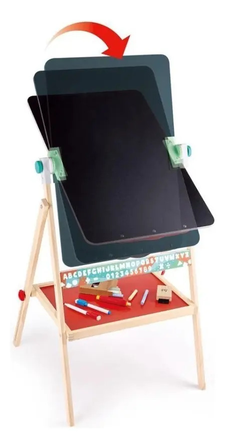Pizarra C/atril Plegable De 2 Caras Hape - Imagen 3