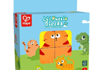 Rompecabezas De Bloques De Madera Hape Juguete Juego Puzzle