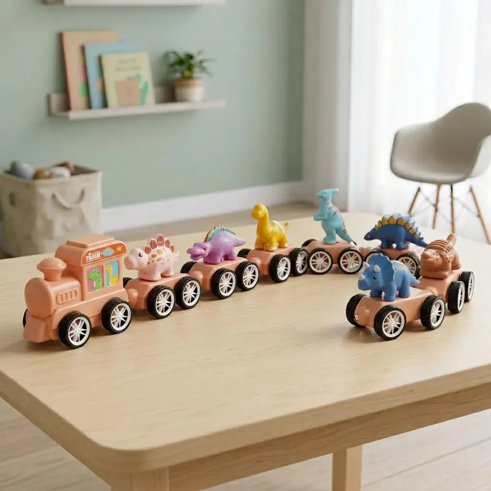 Tren Bloques Magneticos Imanes Trencito Funny Land 21 Piezas 21 Tren - Imagen 2