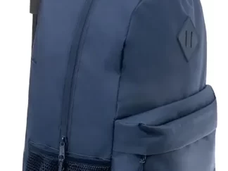 Mochila Escolar Azul Con Carro Talbot 23l Poliéster Resistente 17 Pulgadas Liso