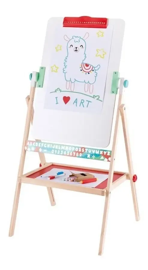 Pizarra C/atril Plegable De 2 Caras Hape - Imagen 2